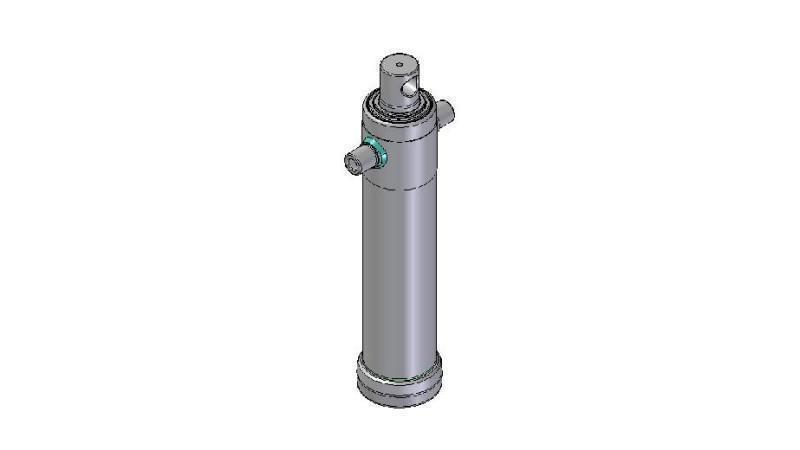 4037F -TELESCOPICKÝ CYLINDR STANDARD/DÍRA 3 STUPNĚ ZDVIH 1493 FI 124