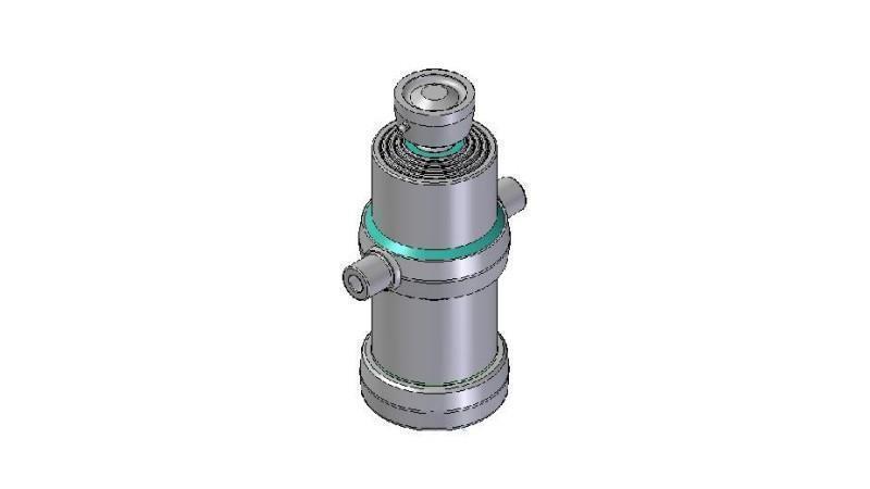 4071S -TELESCOPICKÝ CYLINDR STANDARD/KULIČKA 4 STUPNĚ ZDVIH 970 PRŮMĚR 170