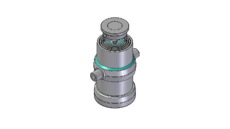 4080S - TELESCOPICKÝ CYLINDR STANDARD/KULIČKA 4 STUPNĚ ZDVIH 1010 PRŮMĚR 190