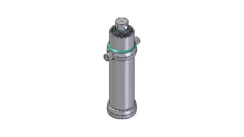 4091F -TELESCOPICKÝ CYLINDR STANDARD/DÍRA 4 STUPNĚ ZDVIH 2190 FI 170
