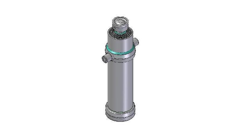 4091S - TELESCOPICKÝ CYLINDR STANDARD/KULIČKA 4 STUPNĚ ZDVIH 2190 PRŮMĚR 170