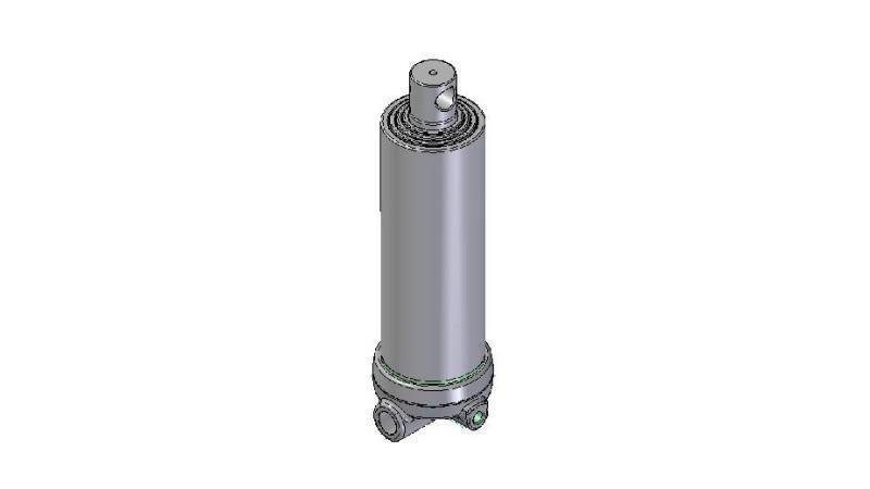 4645F -TELESCOPIC CYLINDER HOLE - HOLE 4 STEPS TRAVEL 1490 FI 170