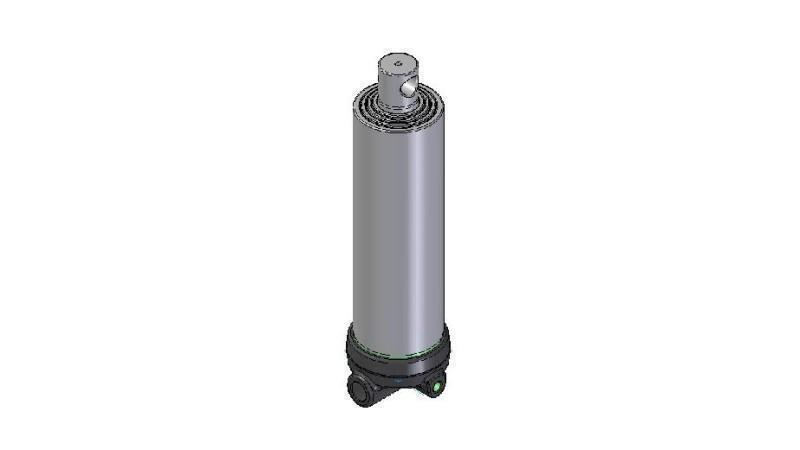 4646F -TELESCOPIC CYLINDER HOLE - HOLE 4 STEPS TRAVEL 1690 FI 170