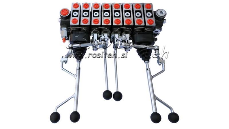 HYDRAULICKÝ VENTIL HIAB 8xPC70 2X EURO JOYSTICK 3 POS