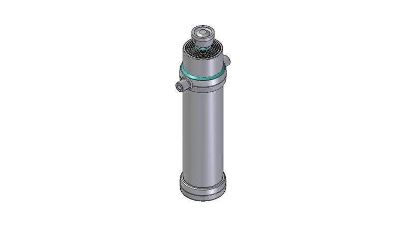 5012S -TELESCOPICKÝ CYLINDR STANDARD/BALL 5 STUPŇŮ ZDVIH 2740 PRŮMĚR 190