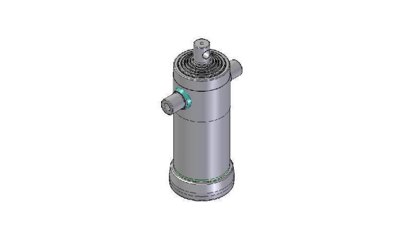 6009F -TELESCOPICKÝ CYLINDR STANDARD/DÍRA 6 STUPŇŮ ZDVIH 1780 FI 152
