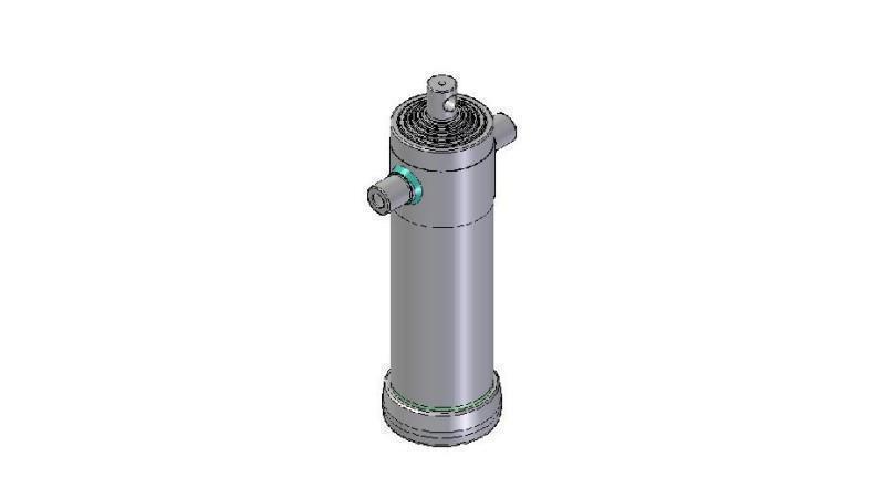 6012F -TELESCOPICKÝ CYLINDR STANDARD/DÍRA 6 STUPŇŮ CESTA 2977 FI 152