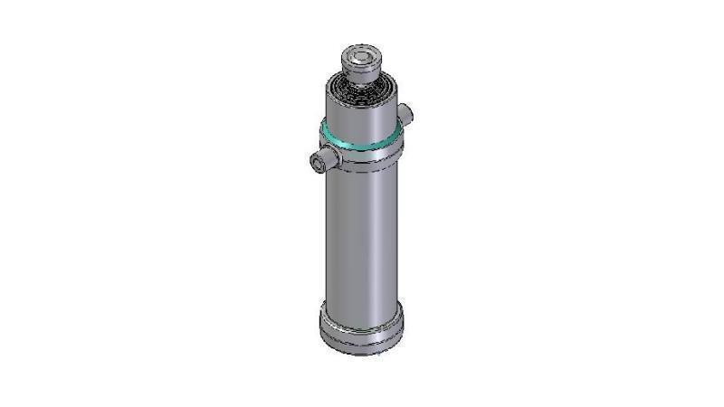 6025S - TELESCOPICKÝ CYLINDR STANDARD/KULIČKA 6 STUPŇŮ ZDVIH 3585 PRŮMĚR 170