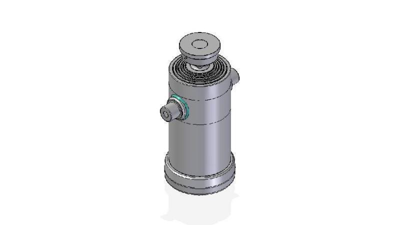 6037S - TELESCOPICKÝ CYLINDR STANDARD/KULIČKA 6 STUPŇŮ CESTA 2745 PRŮMĚR 270