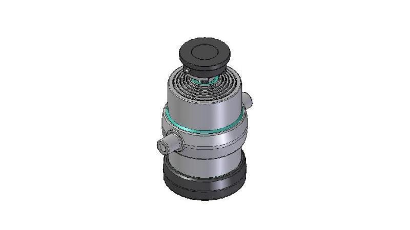 6050S -TELESCOPIC CYLINDER STANDARD/BALL 6 STAGES STROKE 1415 DIAMETER 215