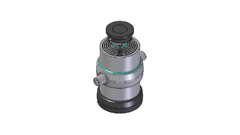 6051S -TELESCOPICKÝ CYLINDR STANDARD/KULIČKA 6 STUPŇŮ ZDVIH 1505 PRŮMĚR 215