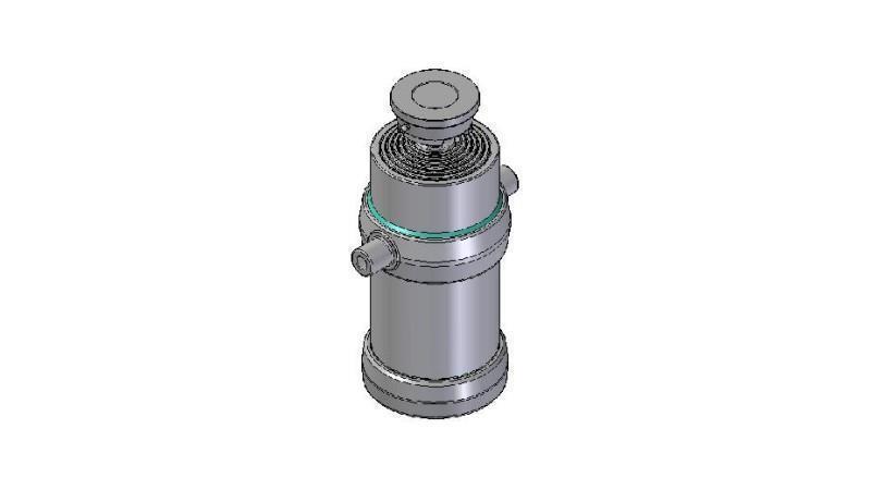 6053S - TELESCOPICKÝ CYLINDR STANDARD/KULIČKA 6 STUPŇŮ ZDVIH 2175 PRŮMĚR 215