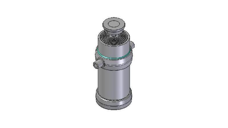 6055S - TELESCOPICKÝ CYLINDR STANDARD/KULIČKA 6 STUPŇŮ ZDVIH 2895 PRŮMĚR 215