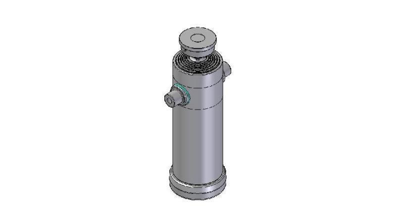 6069S -TELESCOPICKÝ CYLINDR STANDARD/BALL 6 STUPŇŮ ZDVIH 3520 PRŮMĚR 240