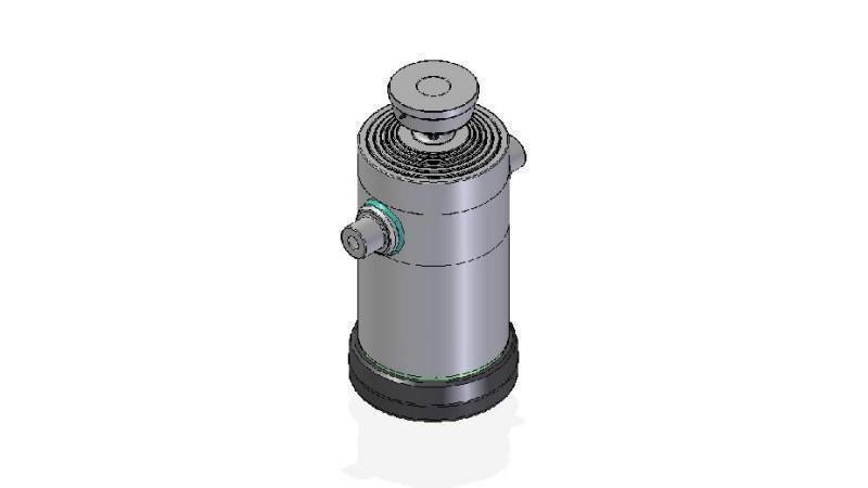 6086S -TELESCOPICKÝ CYLINDR STANDARD/BALL 6 STUPŇŮ ZDVIH 2500 PRŮMĚR 300