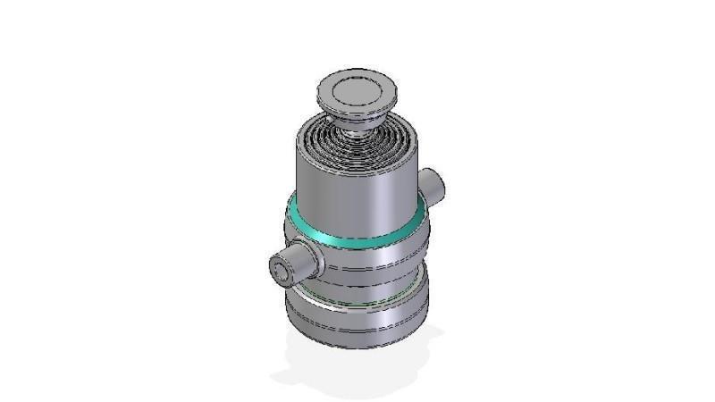 7006S -TELESCOPICKÝ CYLINDR STANDARD/BALL 7 STUPŇŮ ZDVIH 1360 PRŮMĚR 170