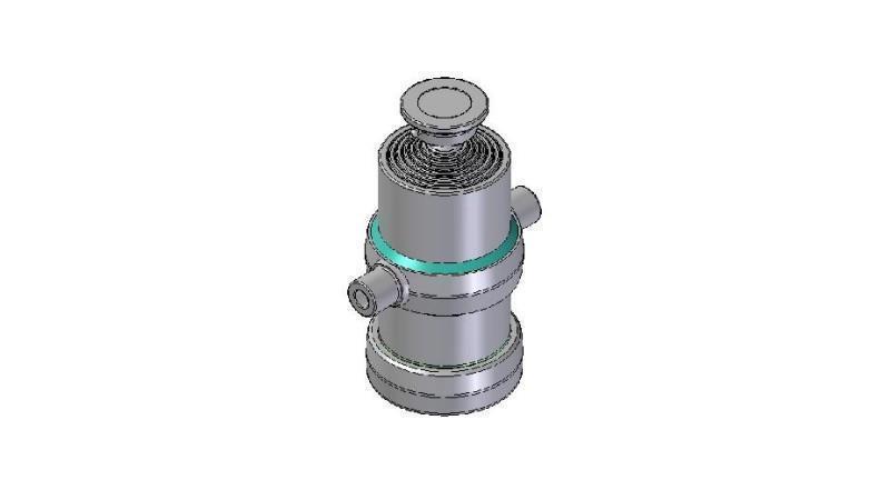 7007S -TELESCOPIC CYLINDER STANDARD/BALL 7 STAGES STROKE 1710 DIAMETER 170