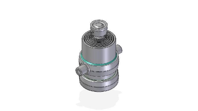 7016S - TELESCOPICKÝ CYLINDR STANDARD/KULIČKA 7 STUPŇŮ ZDVIH 1345 PRŮMĚR 190
