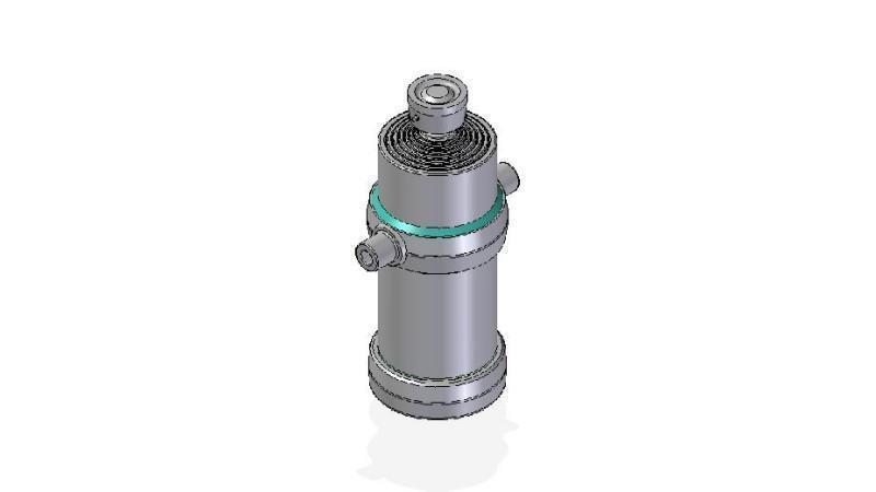 7020S - TELESCOPICKÝ CYLINDR STANDARD/KULIČKA 7 STUPŇŮ CESTA 2605 PRŮMĚR 190