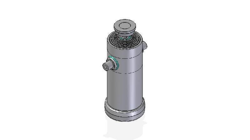 7037S -TELESCOPICKÝ CYLINDR STANDARD/KULIČKA 7 STUPŇŮ CESTA 3322 PRŮMĚR 240