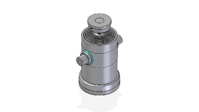 7063S -TELESCOPICKÝ CYLINDR STANDARD/KULIČKA 7 STUPŇŮ CESTA 2192 PRŮMĚR 270