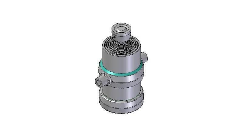 8004S -TELESCOPICKÝ CYLINDR STANDARD/KULIČKA 8 STUPŇŮ CESTA 1940 PRŮMĚR 190