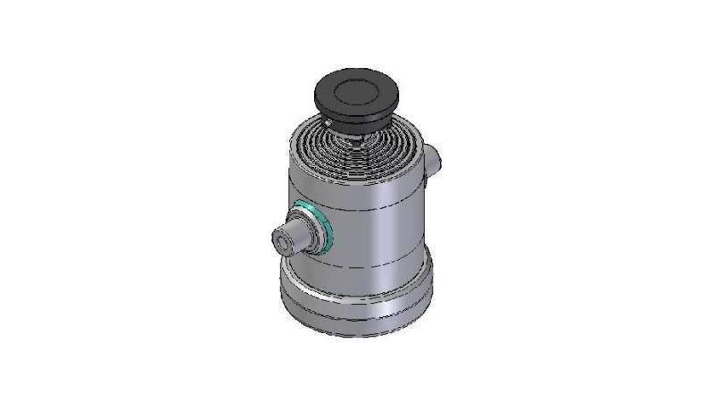 8011S - TELESCOPICKÝ CYLINDR STANDARD/KULIČKA 8 STUPŇŮ ZDVIH 1995 PRŮMĚR 240