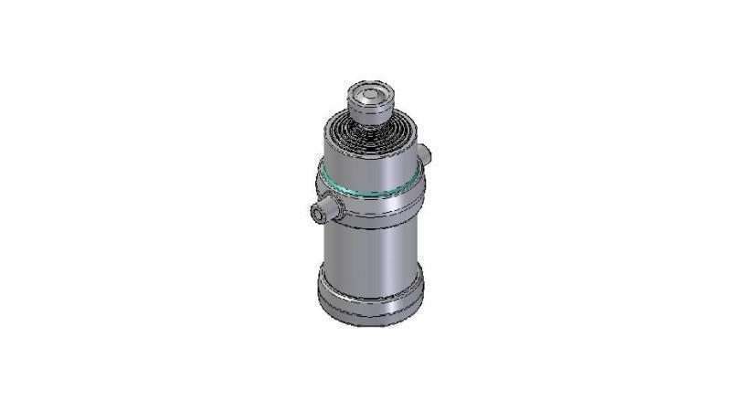 8023S -TELESCOPIC CYLINDER STANDARD/BALL 8 STAGES TRAVEL 2685 DIAMETER 215