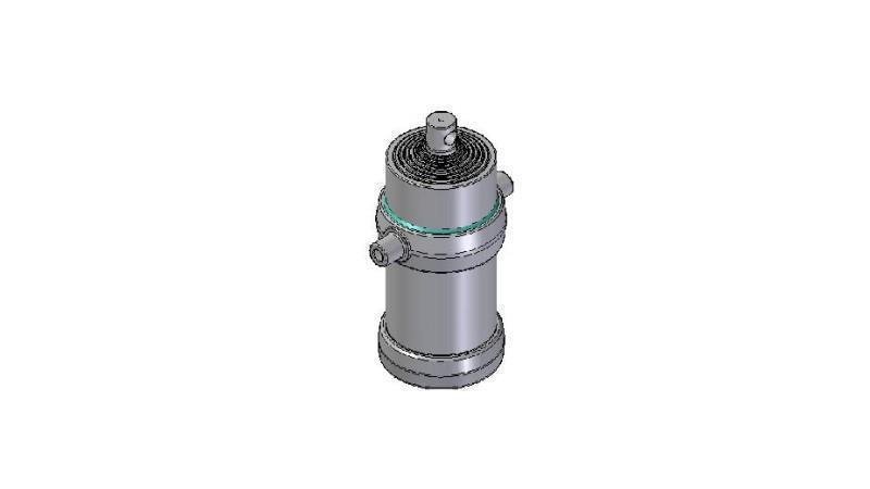 8024F -TELESCOPICKÝ CYLINDR STANDARD/DÍRA 8 STUPŇŮ ZDVIH 2925 FI 215