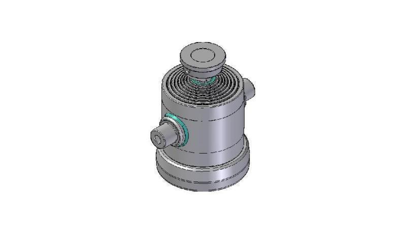 8030S - TELESCOPICKÝ CYLINDR STANDARD/KULIČKA 8 STUPŇŮ ZDVIH 1830 PRŮMĚR 270