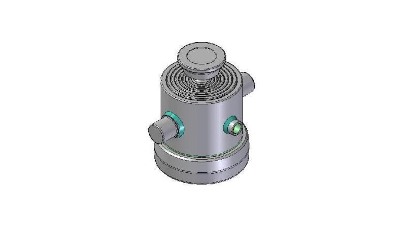 8300S - TELESCOPICKÝ CYLINDR STANDARD/KULIČKA 8 STUPŇŮ CESTA 1000 PRŮMĚR 190