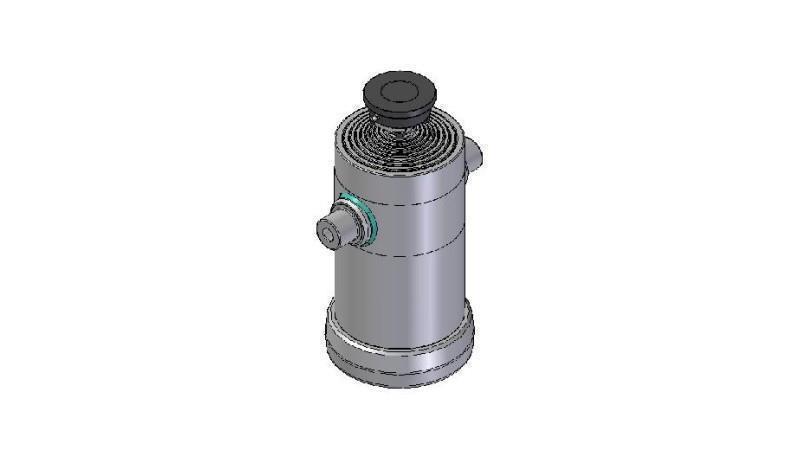 9035S - TELESCOPICKÝ CYLINDR STANDARD/KULIČKA 9 STUPŇŮ ZDVIH 3607 PRŮMĚR 270