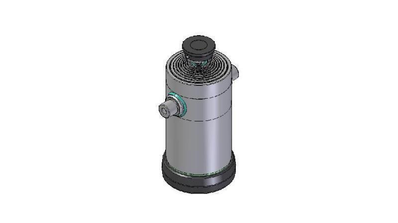 9055S - TELESCOPICKÝ CYLINDR STANDARD/KULIČKA 9 STUPŇŮ CESTA 3532 PRŮMĚR 300