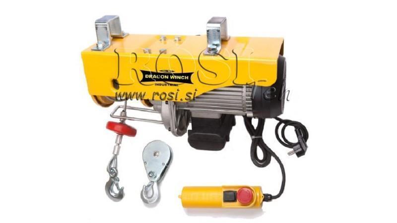 230 V ELEKTRICKÝ VYHÝBAČ DWI 400/800 kg