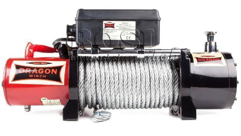24 V ELEKTRICKÝ VYHÝBAČ DWM 12000 HD - 5443 kg