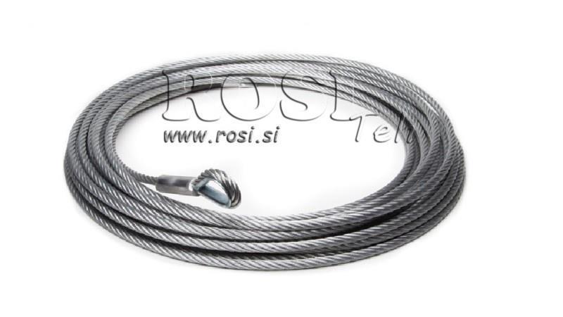 PŘÍSLUŠENSTVÍ – OCELOVÝ KABEL