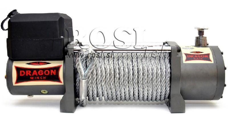 12 V ELEKTRICKÝ VYHÝBACÍ KLOBOUK DWT 14000 HD - 6350 kg