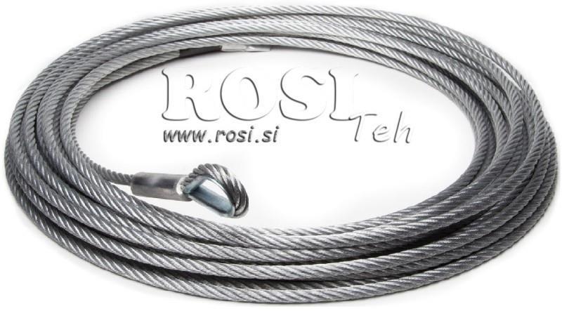 PŘÍSLUŠENSTVÍ - OCELOVÝ KABEL