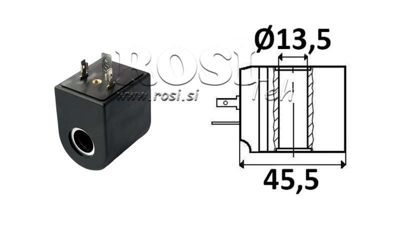 ELEKTRO MAGNETNA TULJAVA 12V DC - CB08 - fi 13,5mm-39,3mm 20W IP65