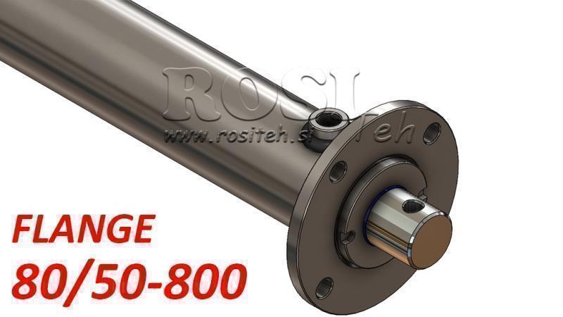 hydraulický válec příruba 80/50-800