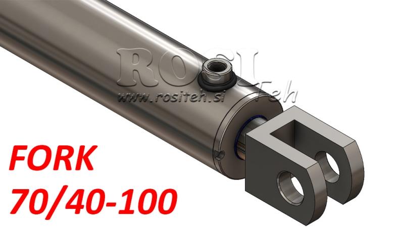 HIDRAVLIČNI CILINDER FORK 70/40-100
