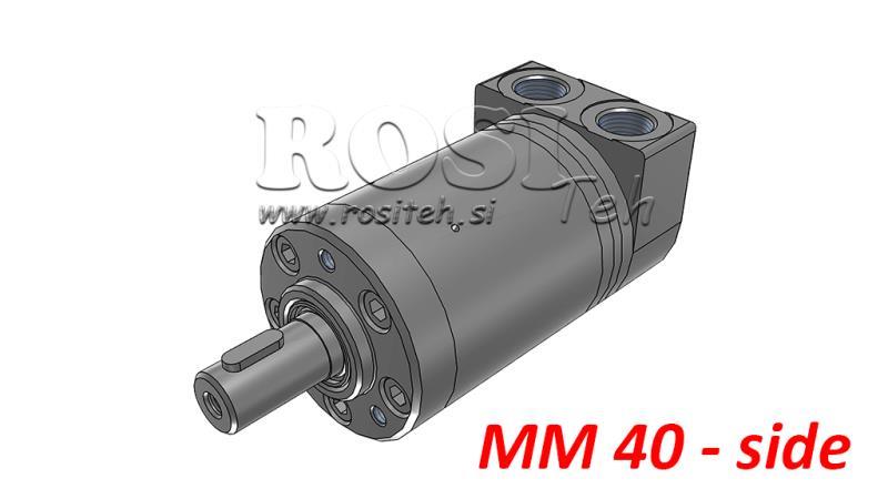 HYDRAULICKÝ MOTOR MM 40 -BOČNÍ