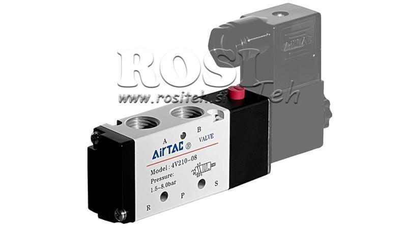 PNEUMATICKÝ ELEKTRICKÝ VENTIL 3/2 MONOSTABILNÍ 1/8 PRT-0532-BCV