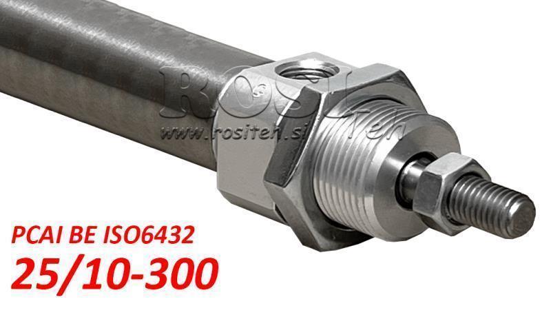 PNEUMATICKÝ CYLINDR PCAI 25/10-300 BE ISO6432