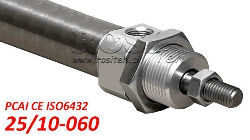 PNEUMATICKÝ CYLINDR PCAI 25/10-060 CE ISO6432
