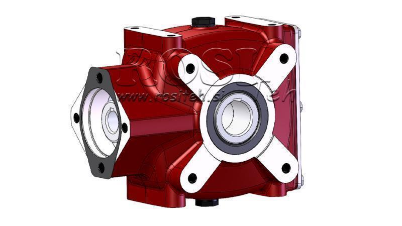 GEARBOX - GEARBOX RT120 FOR HYDRAULIC MOTOR MP/MR/MS RATIO 4.1:1