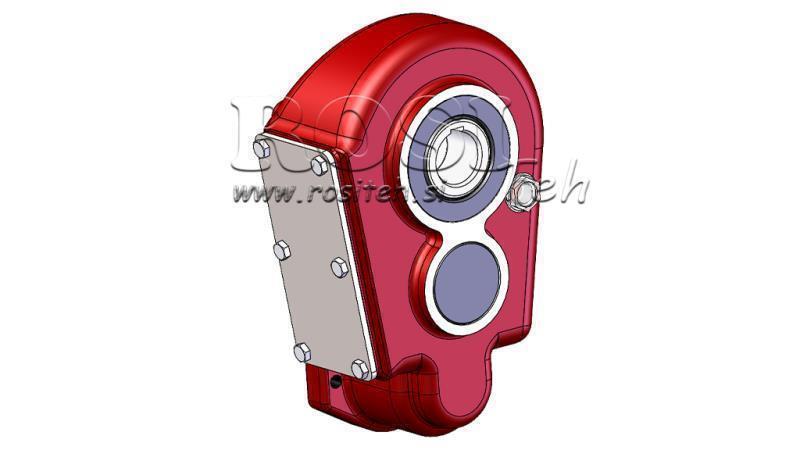 PŘEVODOVKA - PŘEVODOVKA RT150 PRO HYDRAULICKÝ MOTOR MP/MR/MS/MH POMĚR 12:1
