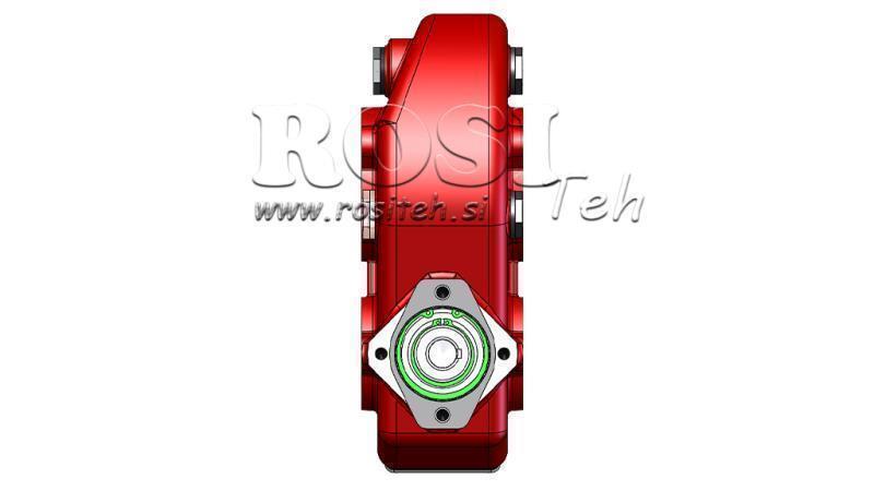 GEARBOX - GEARBOX RT250 FOR HYDRAULIC MOTOR MP/MR/MS RATIO 21.1:1