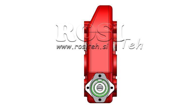 PŘEVODOVKA - PŘEVODOVKA RT350 PRO HYDRAULICKÝ MOTOR MP/MR/MS POMĚR 31.4:1
