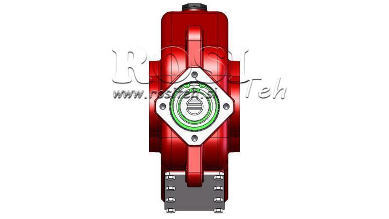REDUKTOR - MULTIPLIKATOR RT520 ZA HIDROMOTOR MP/MR/MS razmerje 43,6:1